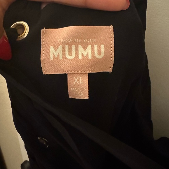 Show Me Your MuMu Black Lady Corset Dress - Picture 9 of 9